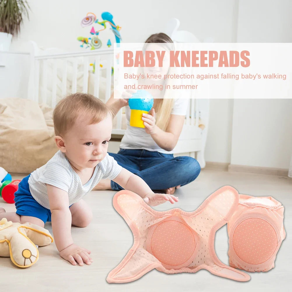 1 Pair Baby Knee Pads Non-Slip Safety Crawling Support