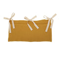 Baby Crib Storage Bag - Cotton Organizer for Diapers & Toys