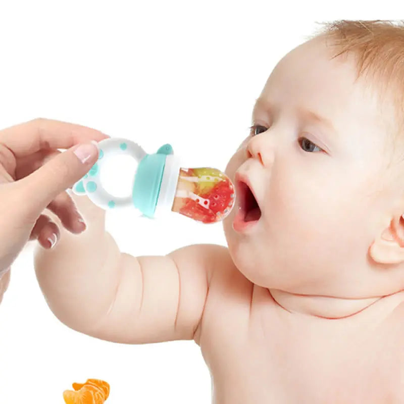 Baby Feeder Spoon Juice Pacifier Cup | Fruit Silicone Pacifier