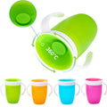 360° Rotatable Baby Drinking Cup with Double Handles & Leakproof Lid