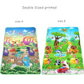 Double-Sided Baby Play Mat Animals Kids Educational Rug