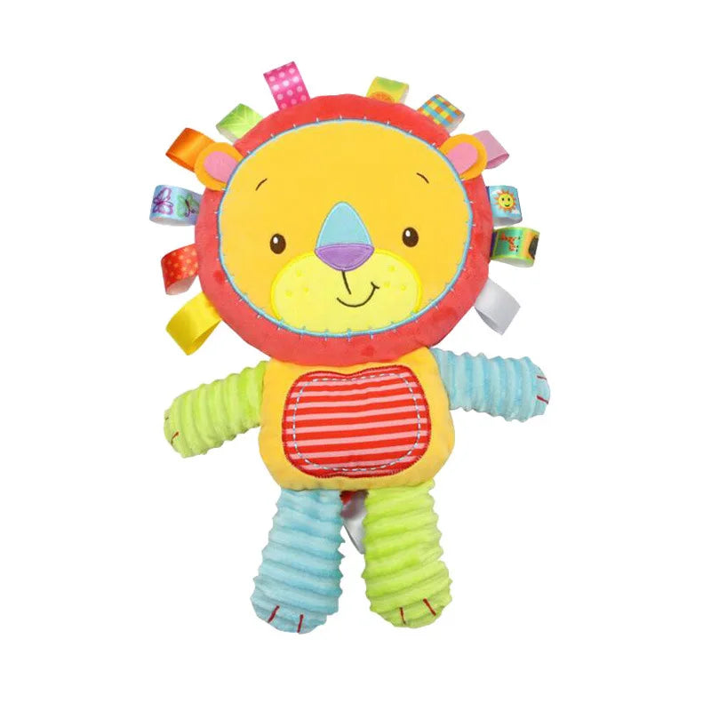 Plush Rattle Toy – Soft Sensory Gift for Babies