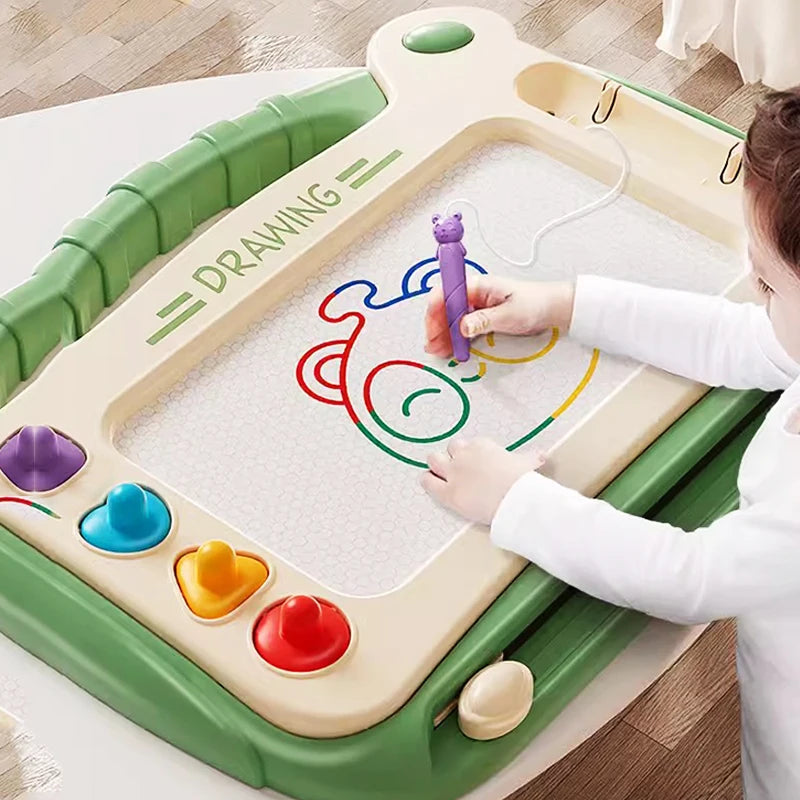 Magnetic Drawing Board Baby Puzzle Montessori Toy for Kids
