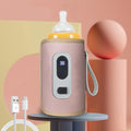USB Baby Bottle Warmer with LCD – Portable Travel Sleeve