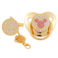 Luxury Crown Pacifier Clip Set BPA-Free