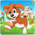 20pc Wooden 3D Animal Vehicle Puzzle Toy for Kids Age 1-3