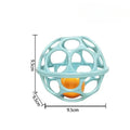 Baby Soft Rattle Ball Toy - Sensory & Teething for 0-12M