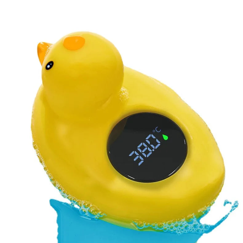 Little Yellow Duck Baby Bathtub Thermometer Waterproof Safe