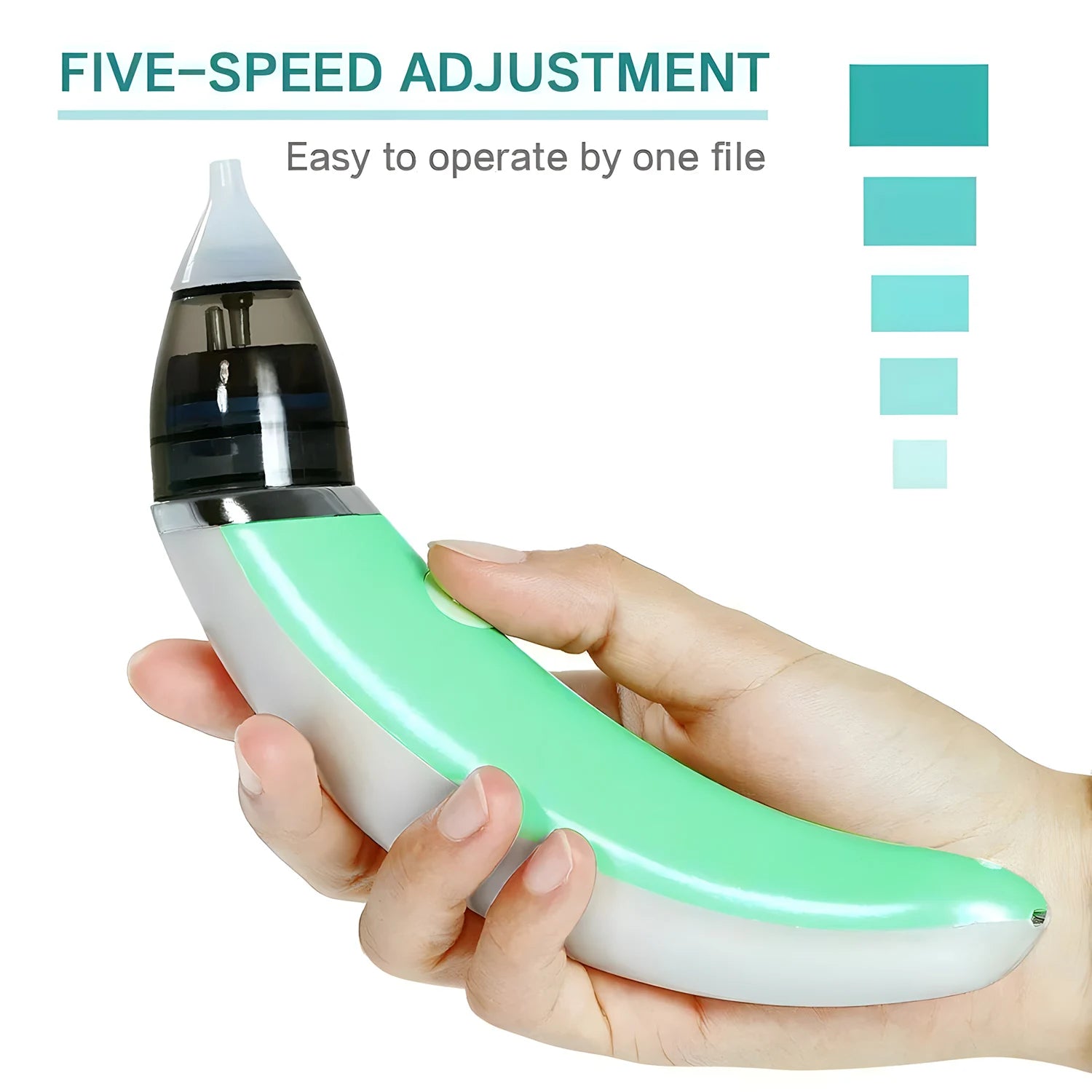 Electric Nasal Aspirator – Rechargeable, Anti-Reflux Baby