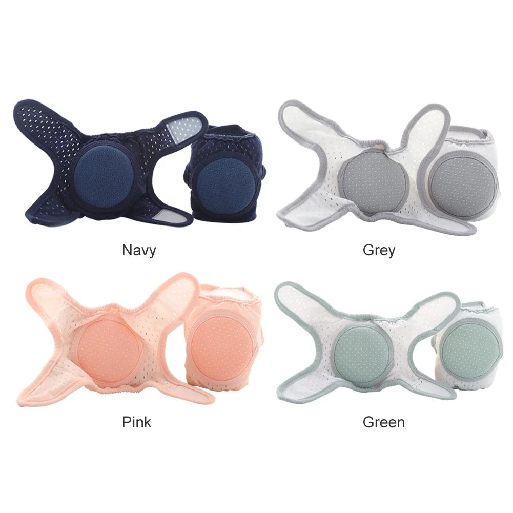1 Pair Baby Knee Pads Non-Slip Safety Crawling Support