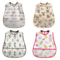 Cute Waterproof Baby Bib – Adjustable EVA Feeding Apron