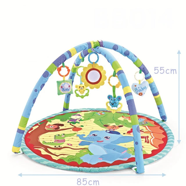 Kids Activity Play Mat Rack Educational Fitness Gym for Infants