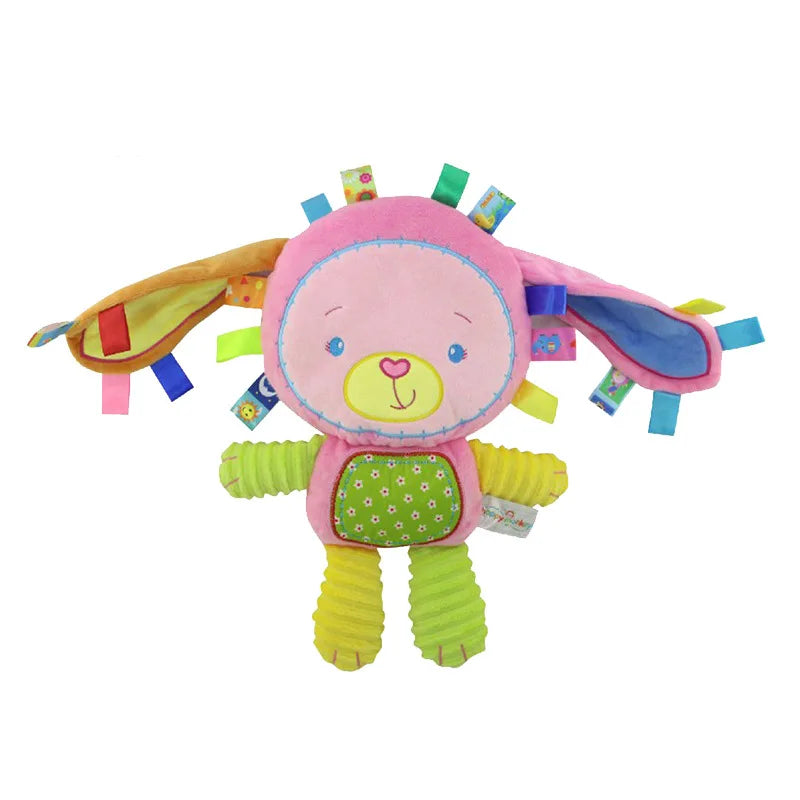 Plush Rattle Toy – Soft Sensory Gift for Babies
