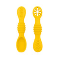 2PCS Baby Silicone Training Spoons | Kids Feeding Set