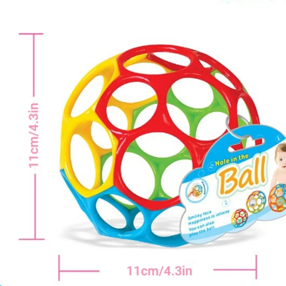 Baby Sensory Balls Hand Bell Bite Catch Toys for Infants