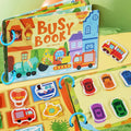 Montessori Quiet Book Toy – Early Learning for Toddlers