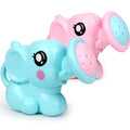 Elephant Shape Baby Bath Toy Water Spray with Mesh Storage