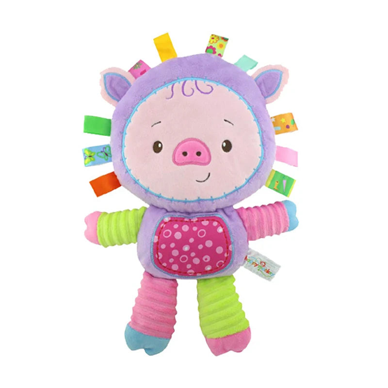 Plush Rattle Toy – Soft Sensory Gift for Babies