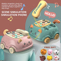Montessori Baby Learning Toy: Piano, Lights, Music, Phone