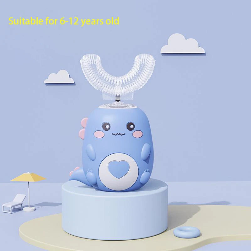 Kids U-Shaped Electric Toothbrush 360° Sonic Rechargeable