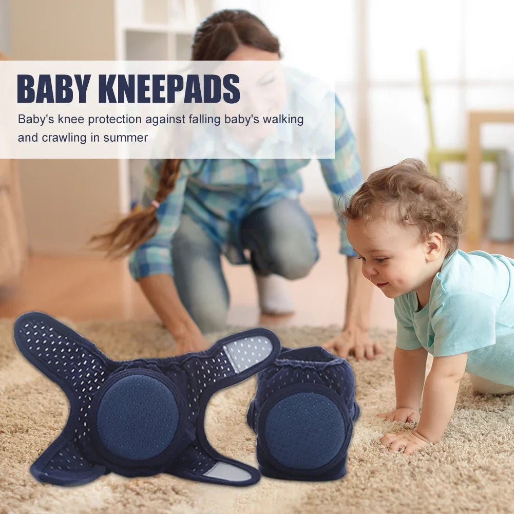 1 Pair Baby Knee Pads Non-Slip Safety Crawling Support