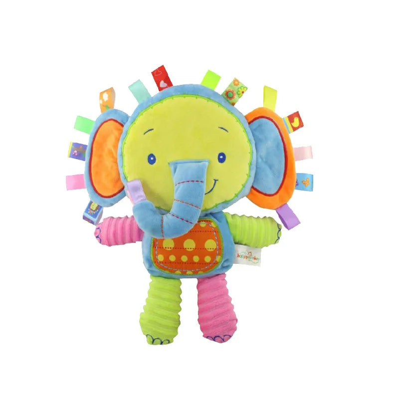 Plush Rattle Toy – Soft Sensory Gift for Babies
