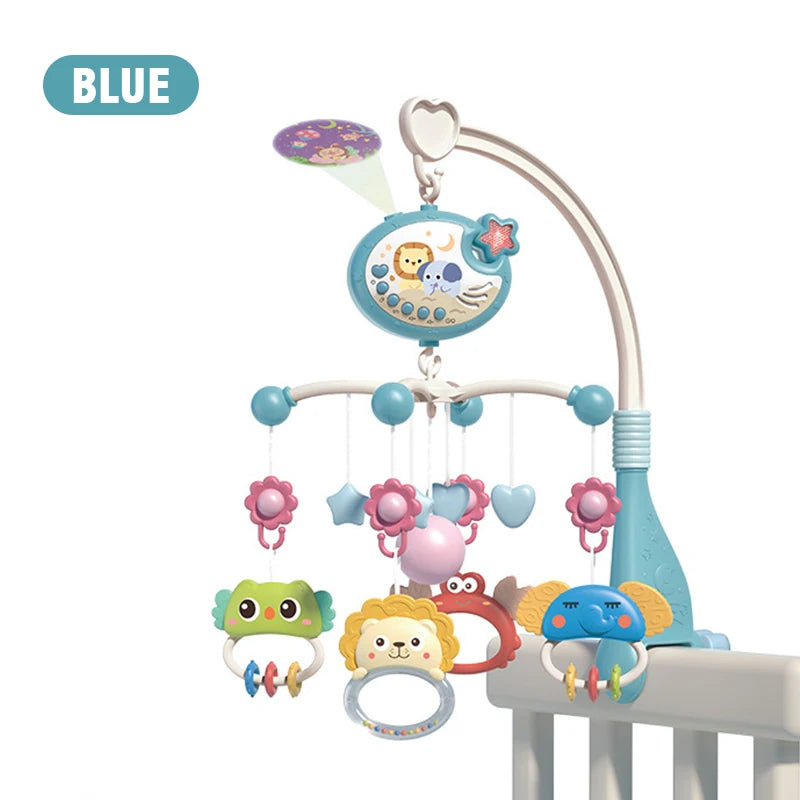 Baby Crib Rattles and Star Projection Toys (0-12 Months)