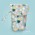 Reusable Waterproof Baby Diaper Bag Organizer for Wet/Dry