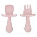 2PCS Baby Silicone Training Spoons | Kids Feeding Set