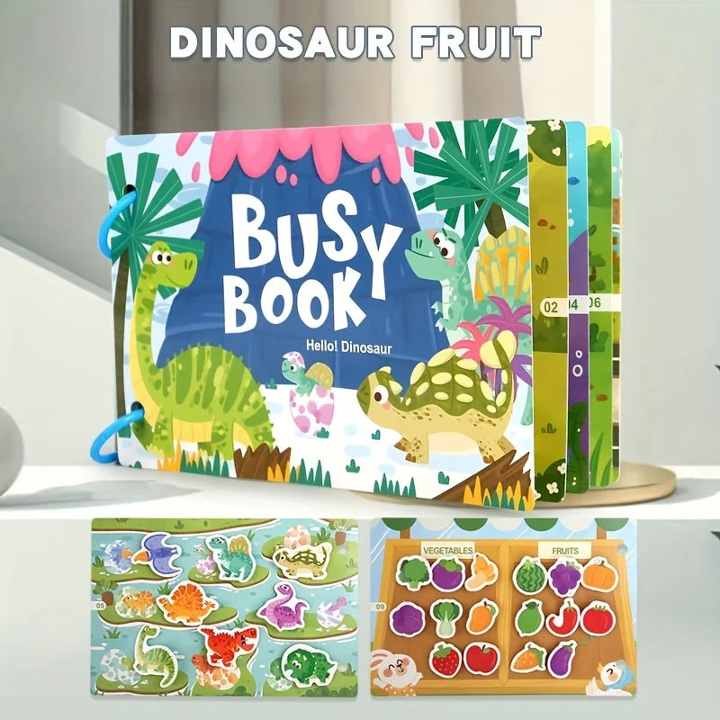 Montessori Quiet Book Toy – Early Learning for Toddlers