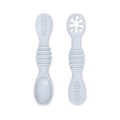2PCS Baby Silicone Training Spoons | Kids Feeding Set