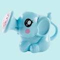 Elephant Shape Baby Bath Toy Water Spray with Mesh Storage