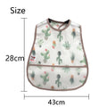 Cute Waterproof Baby Bib – Adjustable EVA Feeding Apron