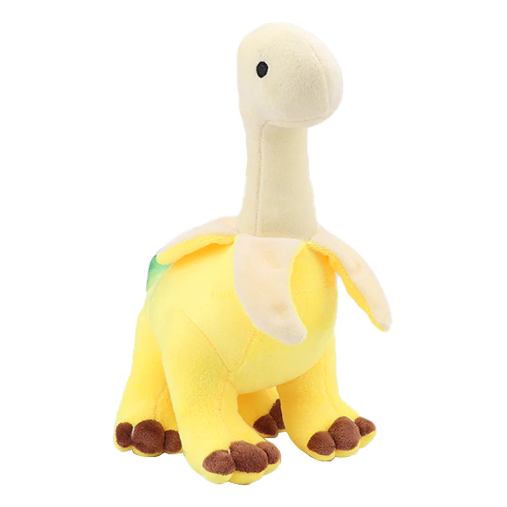 28cm Cute Banana Brontosaurus Plush Toy for Kids