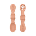 2PCS Baby Silicone Training Spoons | Kids Feeding Set