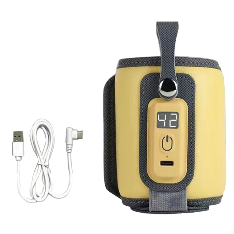 USB Baby Bottle Warmer – Portable Milk Heater for Travel