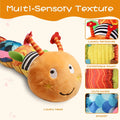 Baby Rattle Musical Caterpillar Plush Toy for Newborns & Toddlers