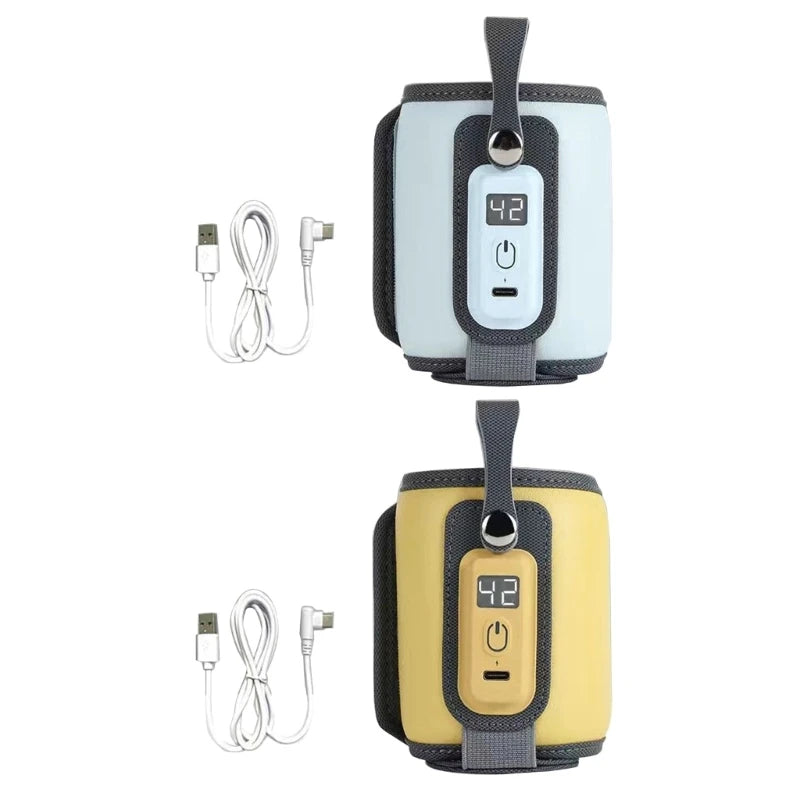 USB Baby Bottle Warmer – Portable Milk Heater for Travel