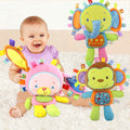 Plush Rattle Toy – Soft Sensory Gift for Babies