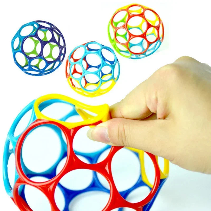 Baby Sensory Balls Hand Bell Bite Catch Toys for Infants