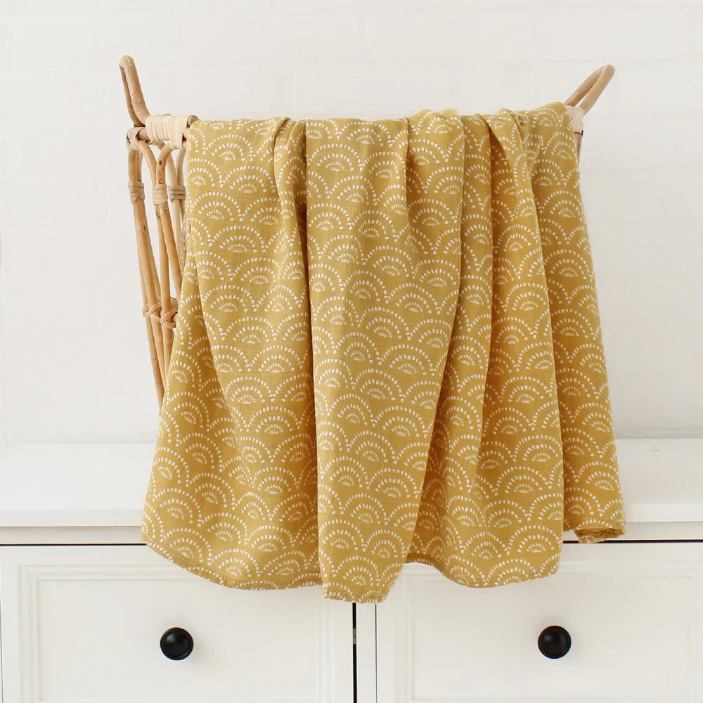 Bamboo Cotton Muslin Blanket