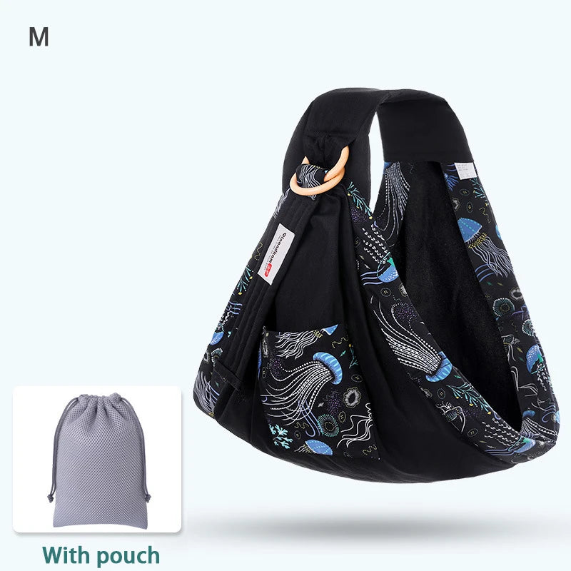Baby Sling Wrap & Nursing Cover – Mesh, 0-36M, 130 Lbs