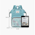 Bear Print Baby Diaper Bag Backpack – Waterproof & Large