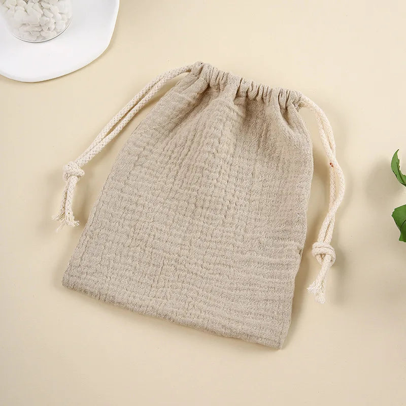 Cotton Baby Diaper Caddy Organizer – Nappy Bag Pouch