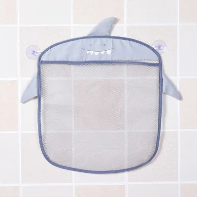 Elephant Shape Baby Bath Toy Water Spray with Mesh Storage