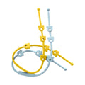 2PCS Baby Pacifier Clip | BPA-Free Silicone Teether Chain