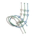 2PCS Baby Pacifier Clip | BPA-Free Silicone Teether Chain