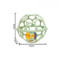 Baby Soft Rattle Ball Toy - Sensory & Teething for 0-12M