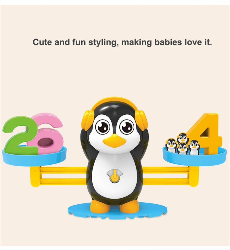 Monkey Balance Math Game Montessori Toys for Kids & Preschool