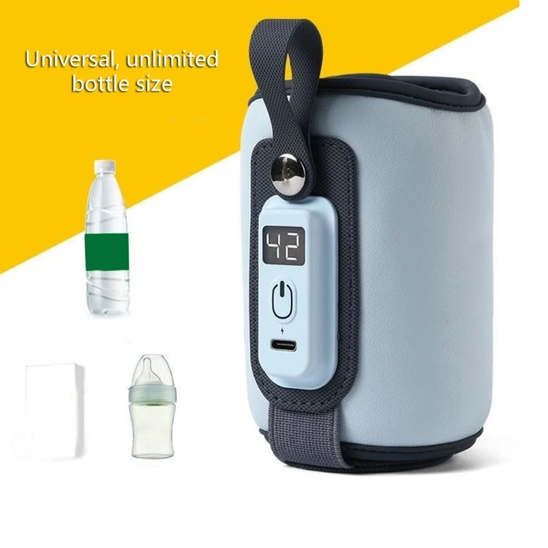 USB Baby Bottle Warmer – Portable Milk Heater for Travel